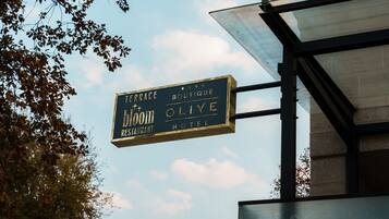 Fachada de la propiedad