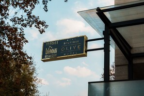 Fachada de la propiedad