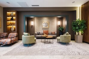 Sala de estar en el lobby