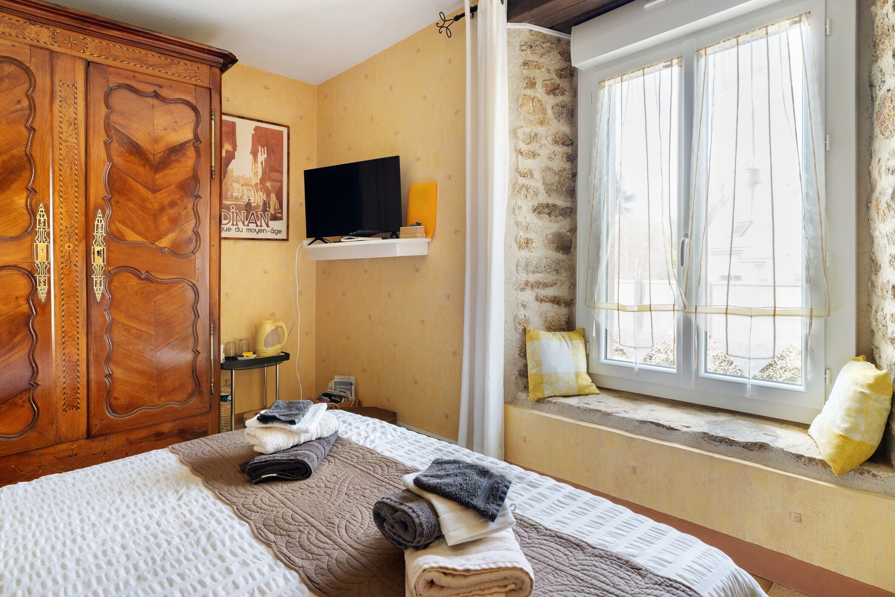 Wi-Fi, draps fournis