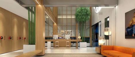 Sitzecke in der Lobby