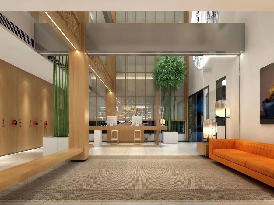 Sitzecke in der Lobby