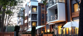 SkyGarden Studio • Terrace & View • 500 m from the beach • in quiet Jurmala