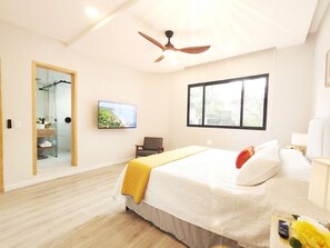 1 bedroom, desk, iron/ironing board, WiFi - Condesa Design 1BR | King Bed + Desk | 55 m² (Mexico City)