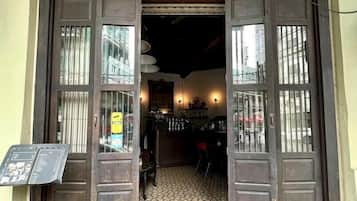 Façade de l’hébergement