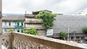 Superior Quadruple Room, 2 Queen Beds, Balcony, City View | City view