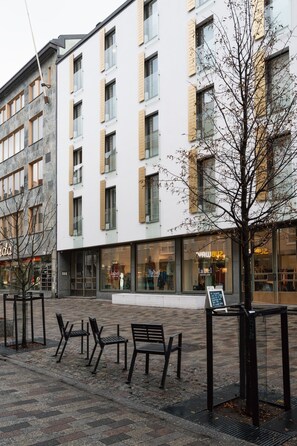 Facciata della struttura