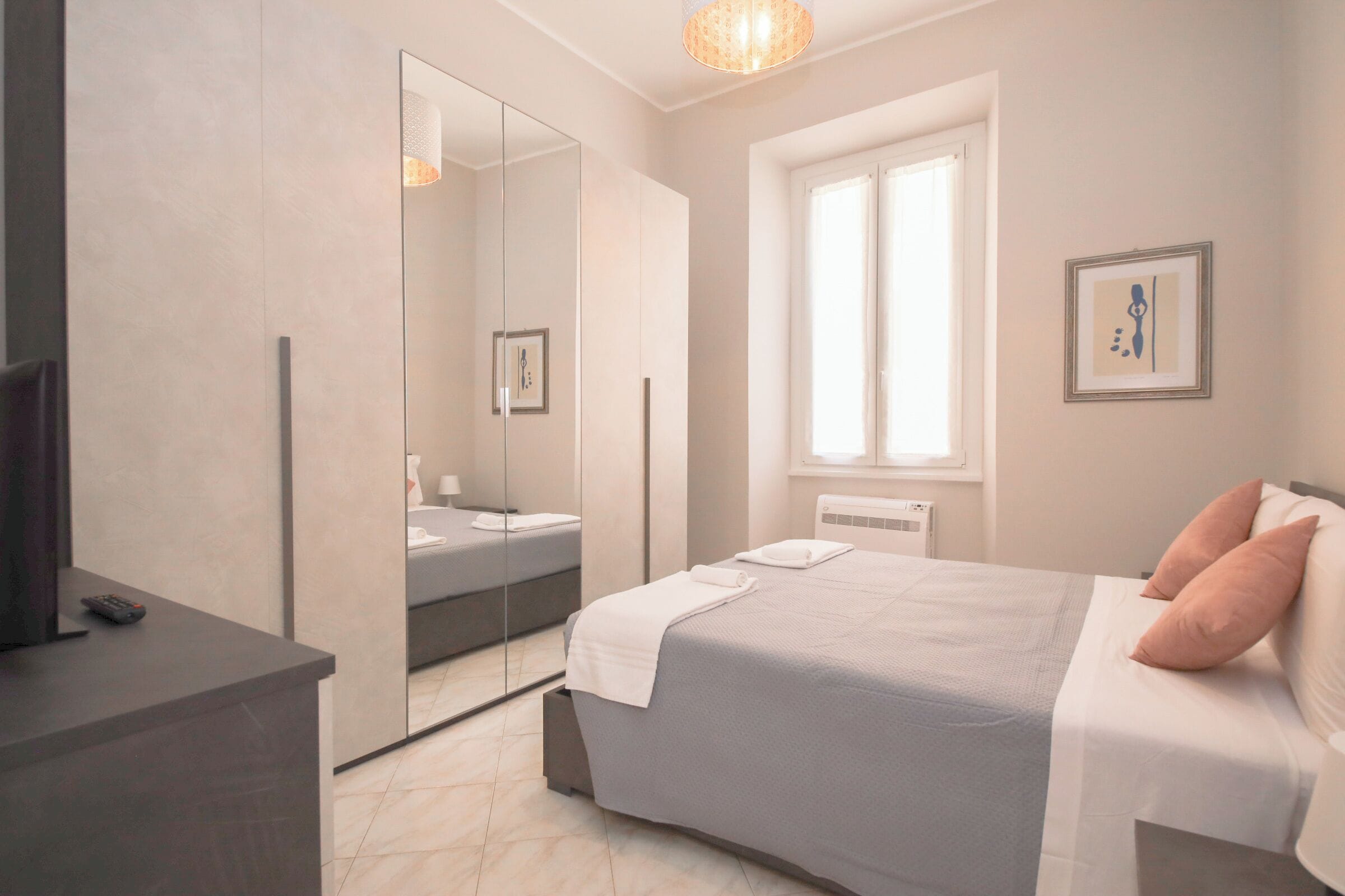 Apartment (1 Bedroom) | 1 Schlafzimmer, Bügeleisen/Bügelbrett, Babybetten, Bettwäsche