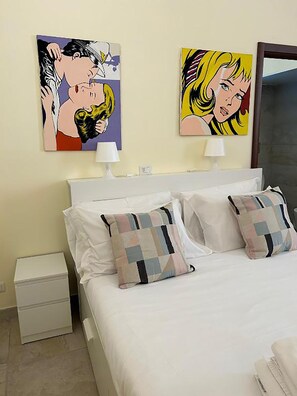 Apartment (2 Bedrooms) | 2 bedrooms, iron/ironing board, bed sheets - Independent Rooms by Ghor (Rome)