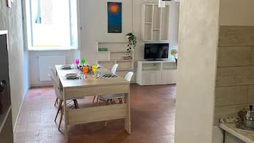 Apartment (1 Bedroom) | Living area
