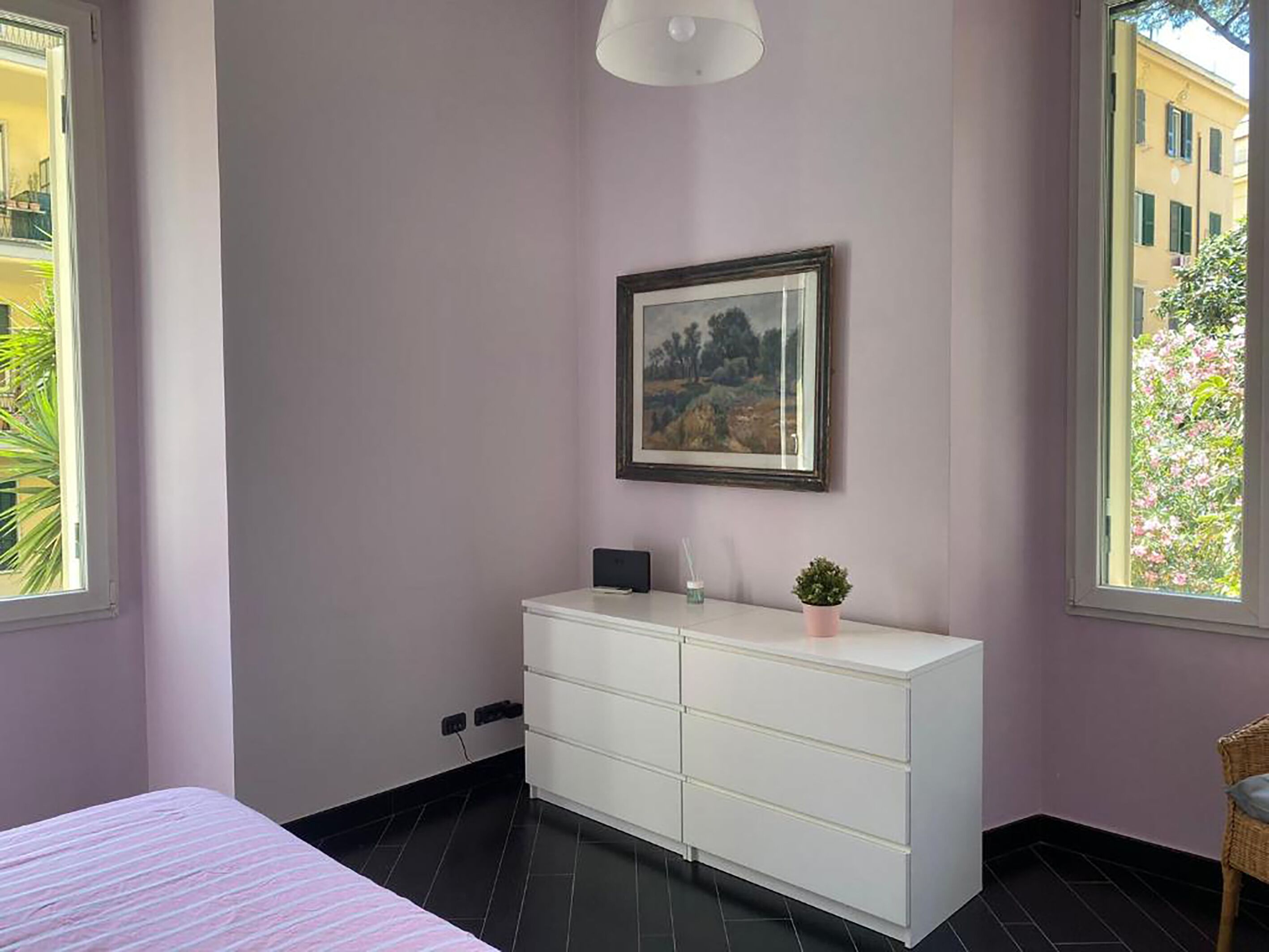 2 bedrooms, iron/ironing board, cots/infant beds, bed sheets