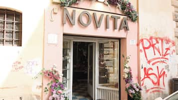 Fassade der Unterkunft