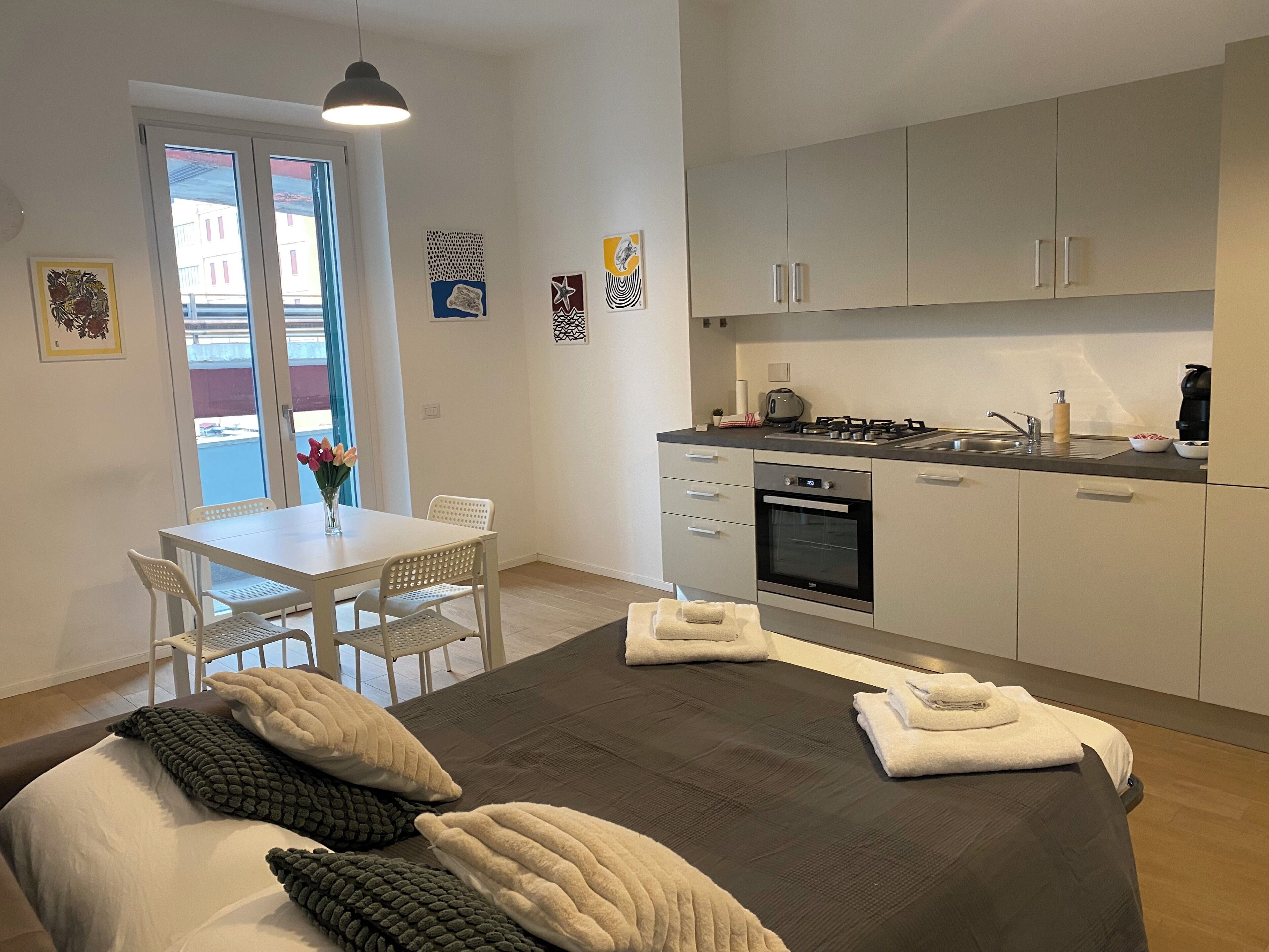 Apartment (1 Bedroom) | Living area