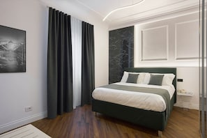 Habitación (1 Bedroom) | 1 dormitorio, cunas (de pago), ropa de cama