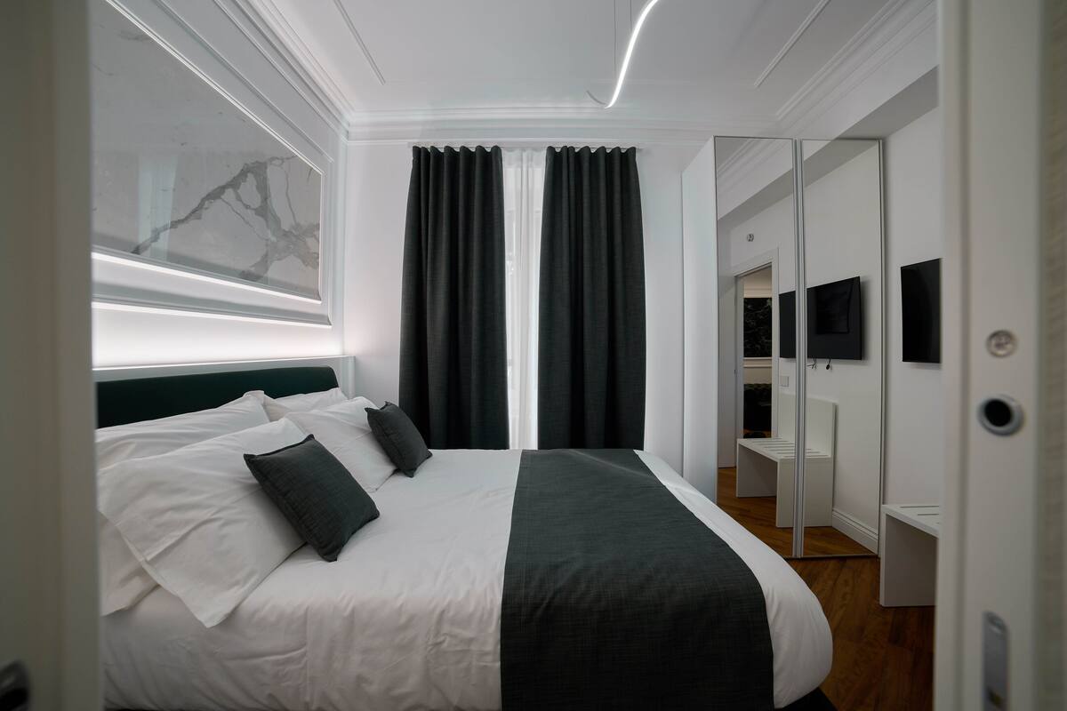 Chambre (1 Bedroom) | 1 chambre, lits bébé (en supplément), draps fournis