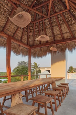 Terrace/patio - Casa Ohma La Punta (Santa María Colotepec)