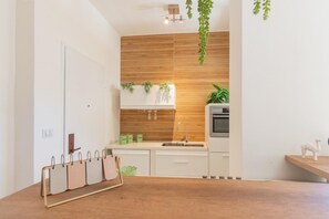 Private kitchen - Apartment 'Dimore Di Matilde - Alta Marea' with Balcony and Air Conditioning (Gallipoli)