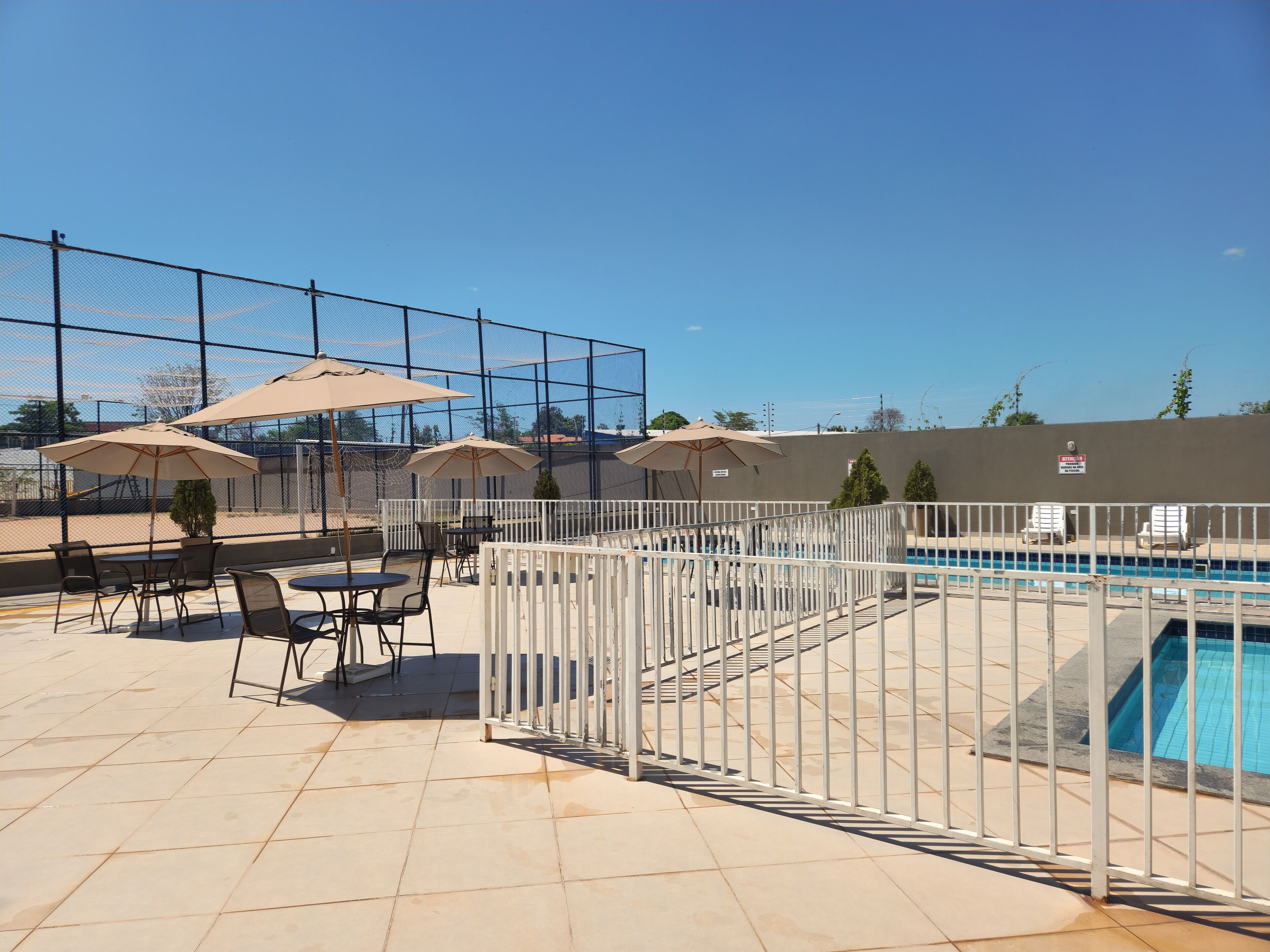 Alberca al aire libre 