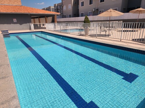 Cozy apartment with 2 bedrooms and a sofa bed.