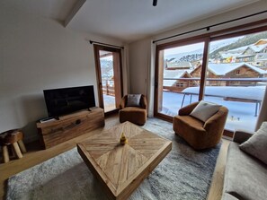 Living area - Parenthèses A12 by Avecoeur (Huez)