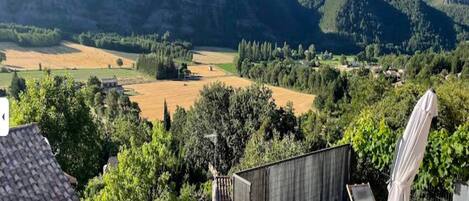 Vista des de l'allotjament