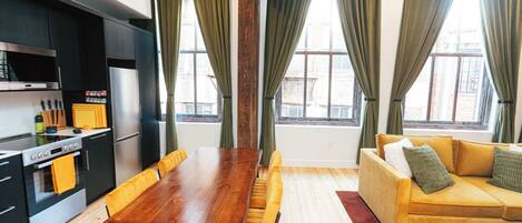 Appartement, accessible aux personnes à mobilité réduite | 1 chambre, bureau, Internet