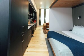 Apartament | 1 dormitori, escriptori i Internet 