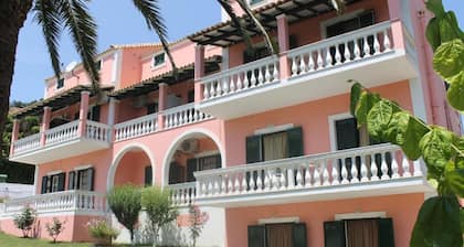 Pink House Socrates Corfu Beachside Studio