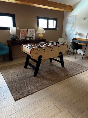 Games room - Casaleoni villa 10 persons with private heated pool (Prunelli-di-Fiumorbo)