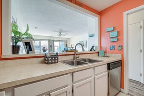 Apartment (1 Bedroom) | Interior - Walk to Kure Beach! Bright Condo w/ Ocean Views (Kure Beach)