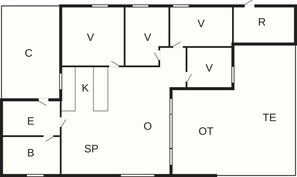 Ferienhaus | Grundriss