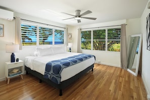 3 bedrooms, iron/ironing board, travel crib, free WiFi