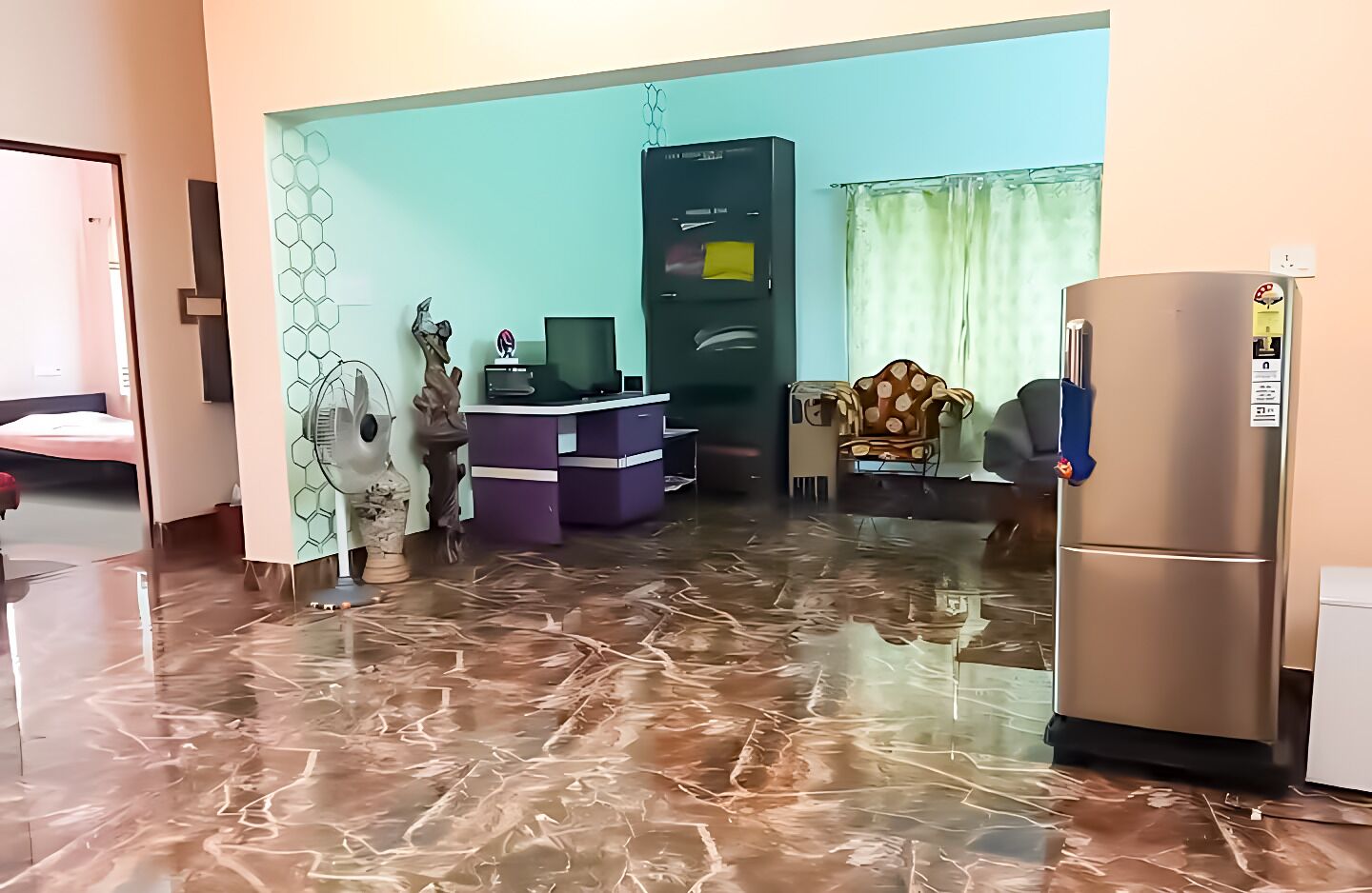 Three Bedroom Villa With Garden | Living room