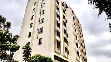 Overnatningsstedets facade