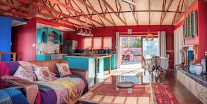 Smart TV - Boho Ocean-View Villa: Pool & Walk to Beach (Murdock Valley)