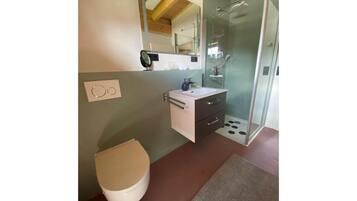 Ducha, artículos de tocador gratuitos, secador de pelo, toallas