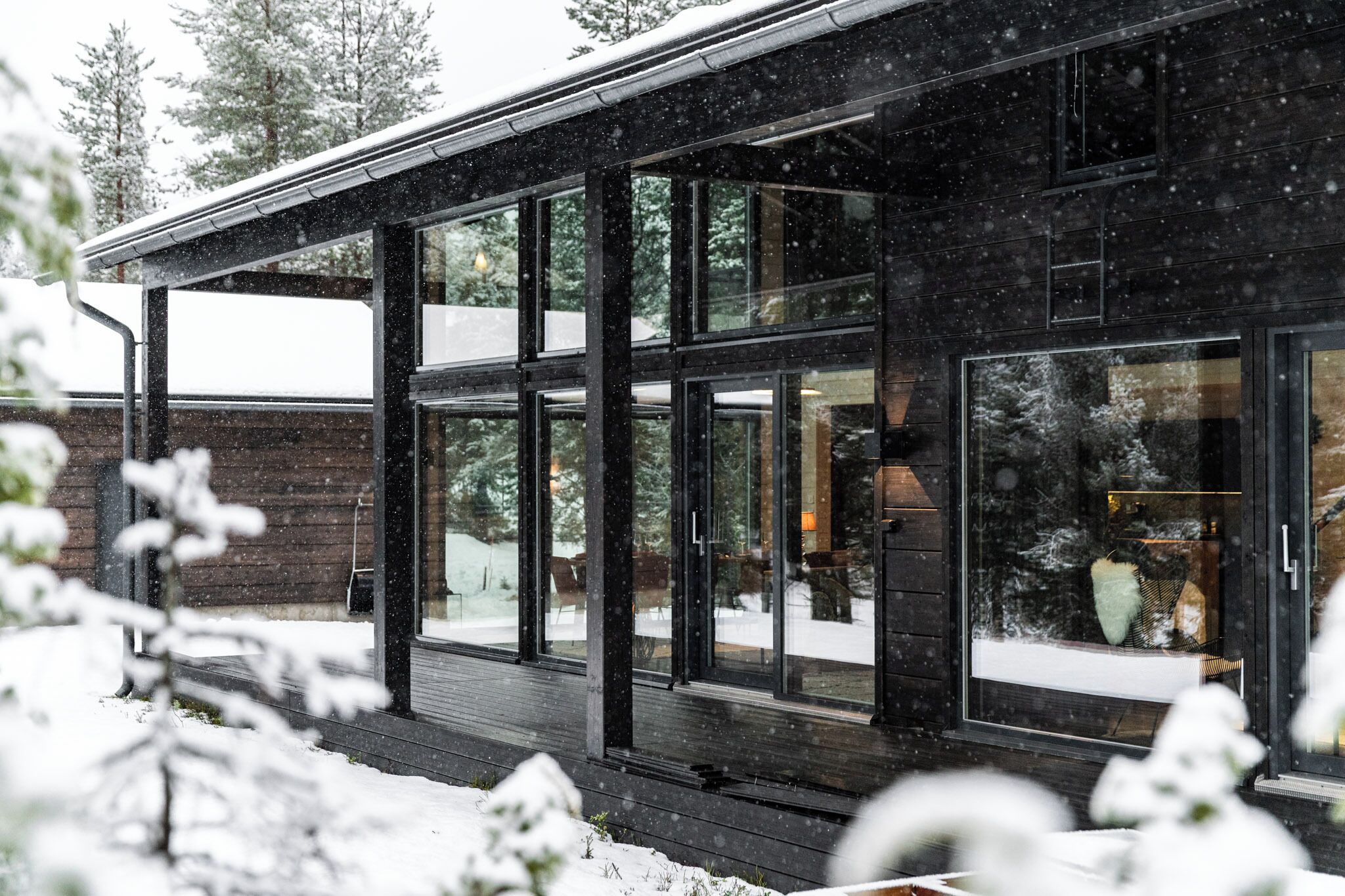 Voorkant van accommodatie