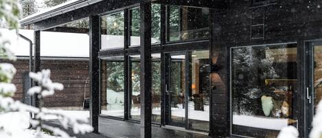 Voorkant van accommodatie