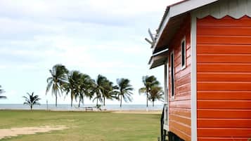 Deluxe Cabin, 1 Queen Bed | In-room safe, individually decorated, individually furnished, desk