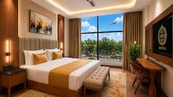 Signature kamer | Luxe beddengoed, een minibar, gratis wifi, beddengoed