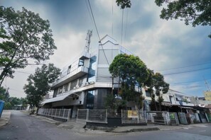 Voorkant van accommodatie