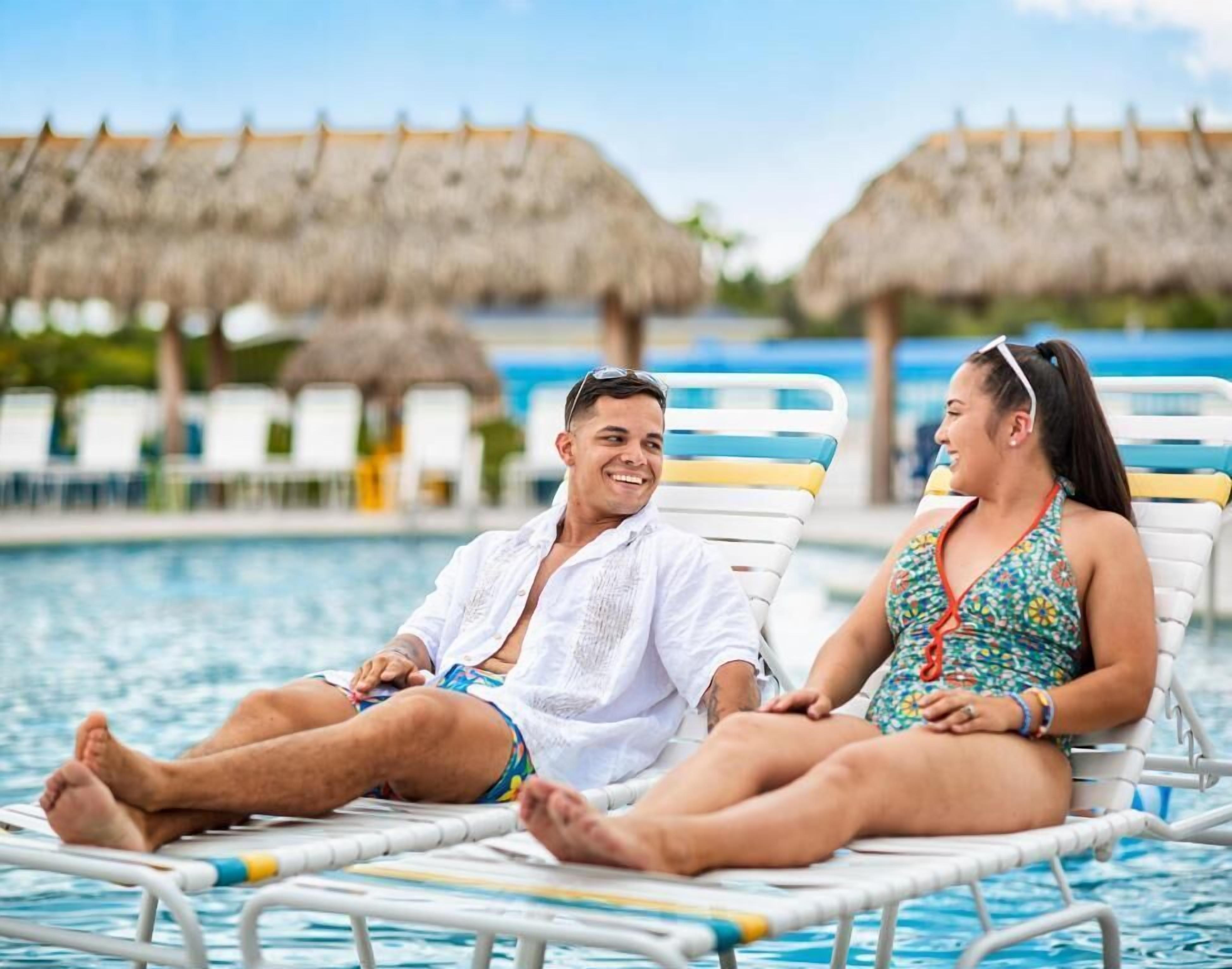 2 Außenpools, Cabañas (gegen Gebühr), Sonnenschirme