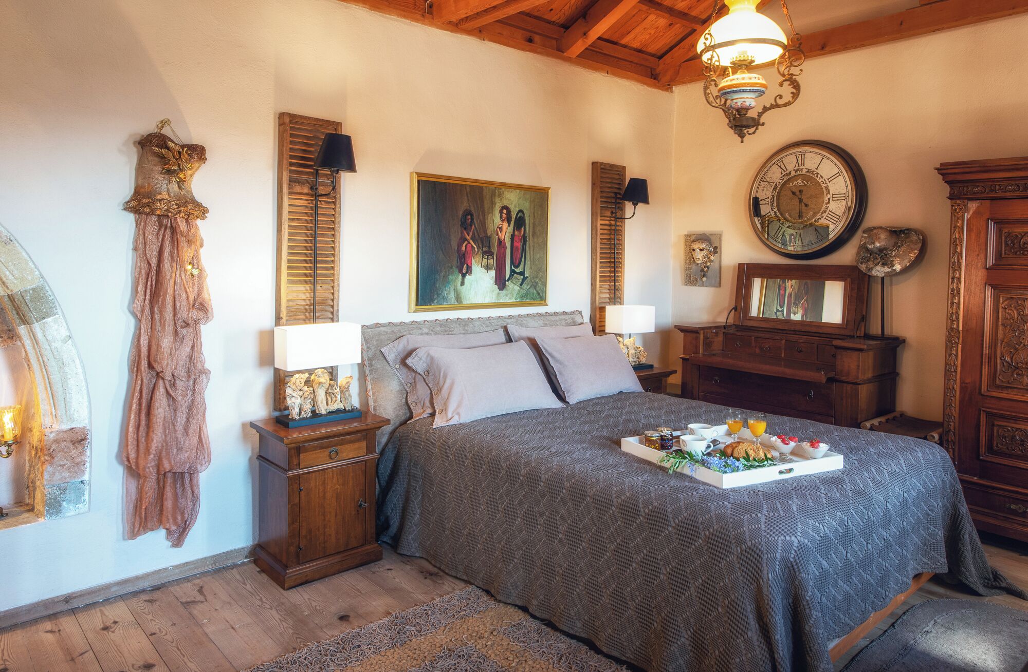 Deluxe huis, balkon, uitzicht op zee | Een kluis op de kamer, een strijkplank/strijkijzer, gratis wifi