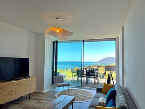 Living area - Loft downtown sea view (Porto-Vecchio)