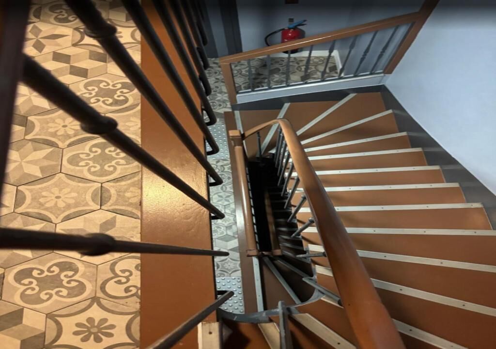 Handläufe an den Treppen