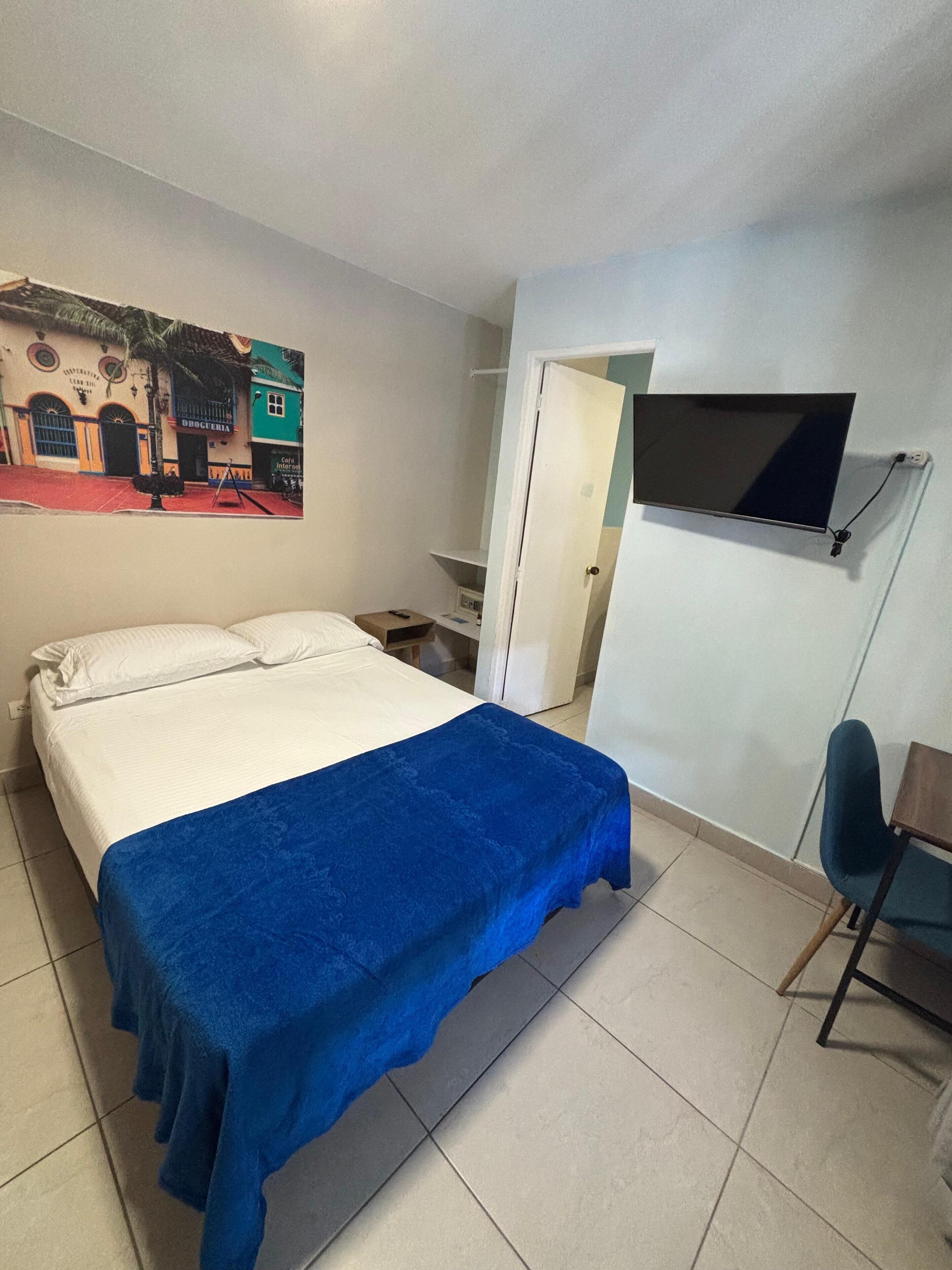 Classic-dobbeltværelse | Pengeskab på værelset, strygejern/strygebræt, gratis Wi-Fi