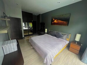 Iron/ironing board, WiFi, bed sheets - Private Holiday 2 Bedroom Pool Villa with Jacuzzi & Gym, at Bang Jo, Phuket Home (Thalang,)