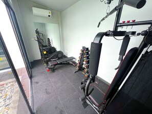 Fitness facility - Private Holiday 2 Bedroom Pool Villa with Jacuzzi & Gym, at Bang Jo, Phuket Home (Thalang,)
