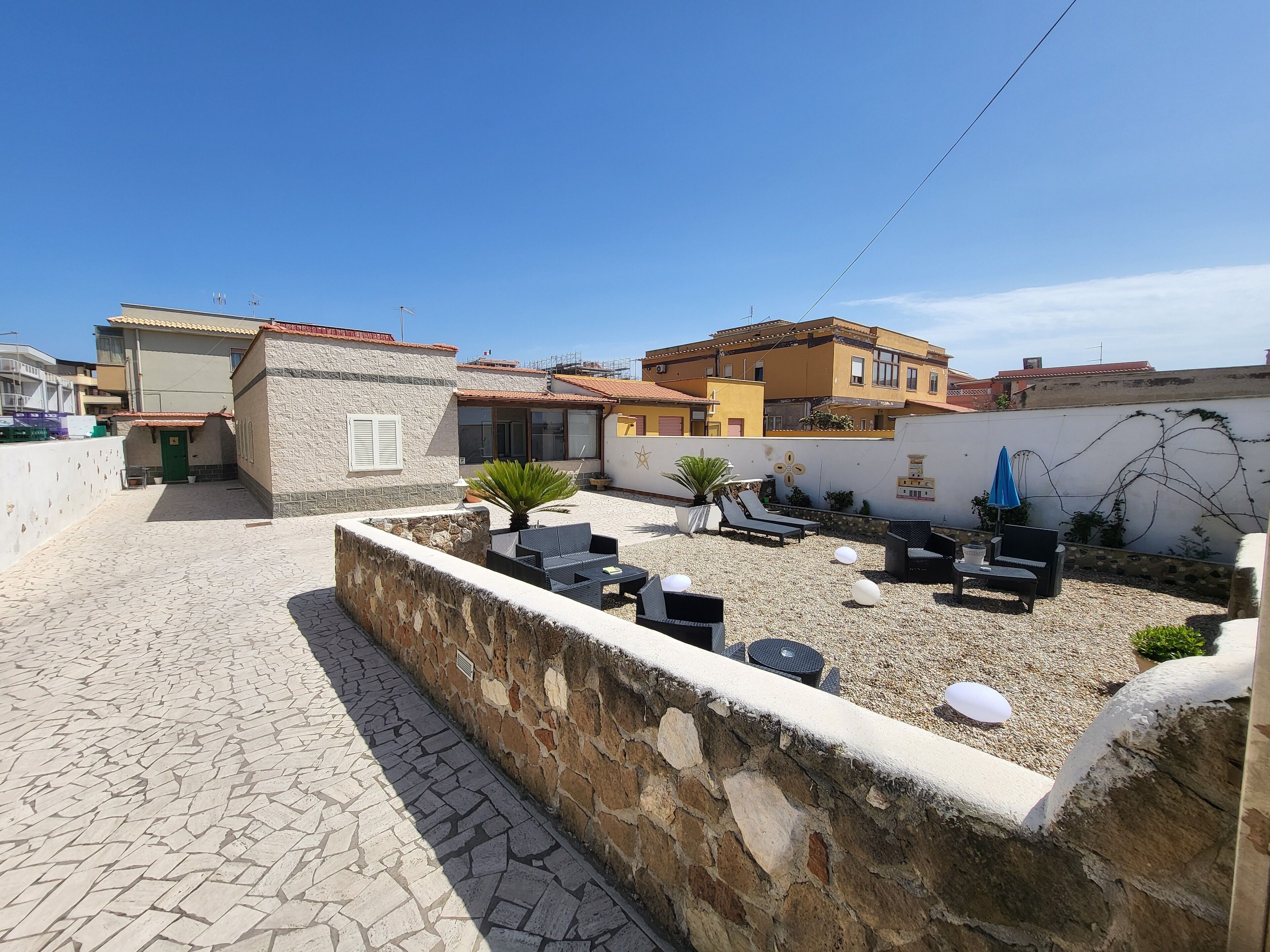 Facciata della struttura