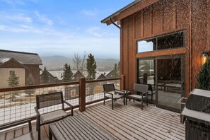 Terrace/patio - Black Eagle Escape | True Ski-In/Ski-Out (Big Sky)